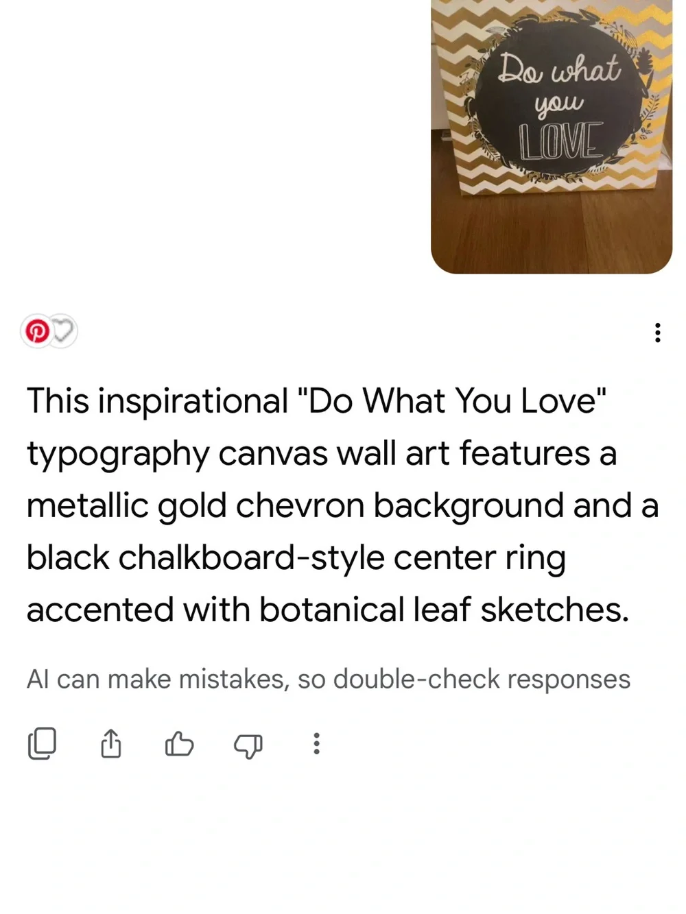 Inspiration art black & gold home decor stylish gold